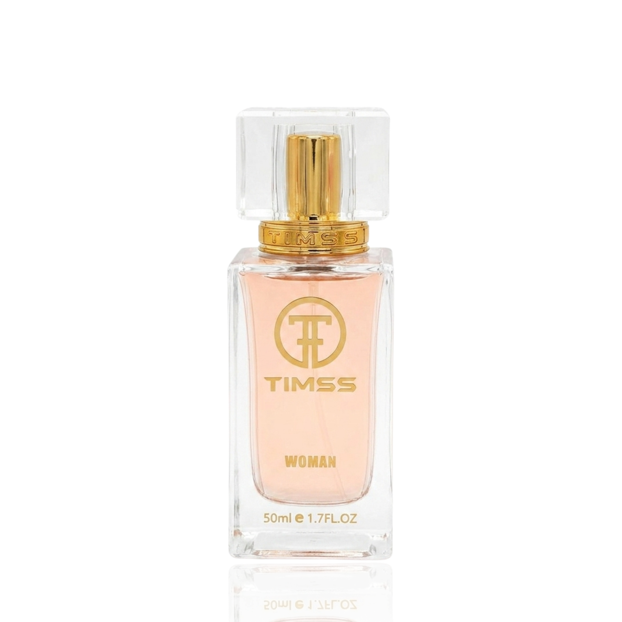 Detaliu flacon și etichetă pentru TIMSS W 328 IMPERATRICE apă de parfum 50ml pe Parfumer.md.