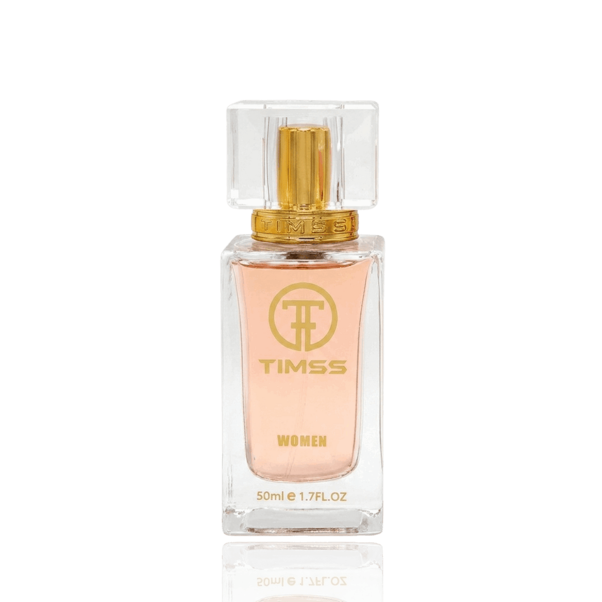 Detaliu flacon și etichetă pentru TIMSS W 330 CHARME apă de parfum 50ml pe Parfumer.md.