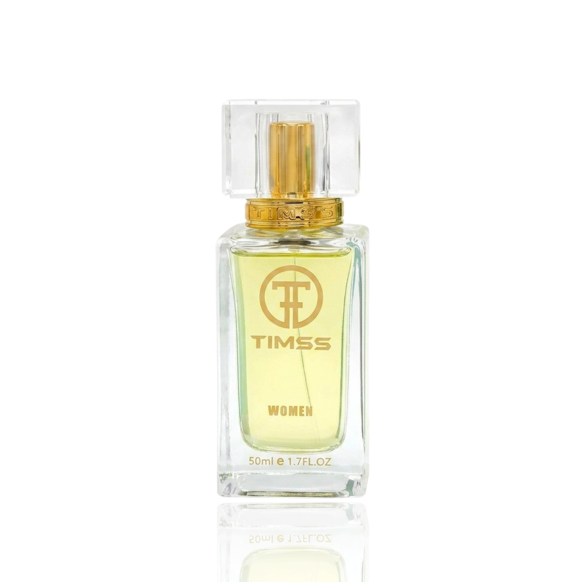 Detaliu flacon și etichetă pentru TIMSS W 332 TIFANI CO apă de parfum 50ml pe Parfumer.md.