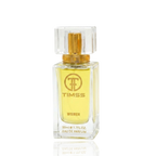Detaliu close-up cu capacul și eticheta parfumului original TIMSS W 338 FUNNY, parfumerie online Moldova.