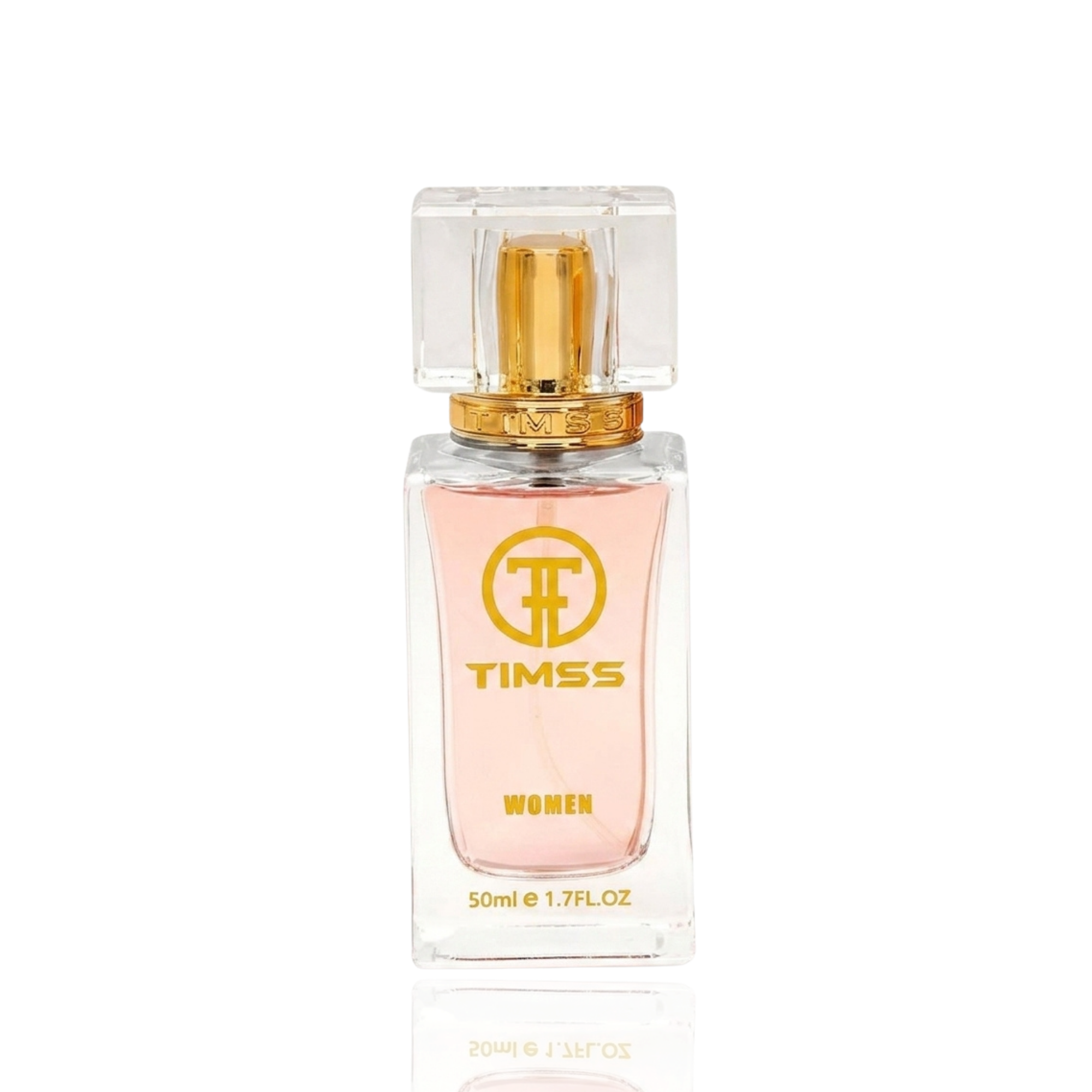 Detaliu flacon și etichetă pentru TIMSS W 341 XO VICTORIA apă de parfum 50ml pe Parfumer.md.