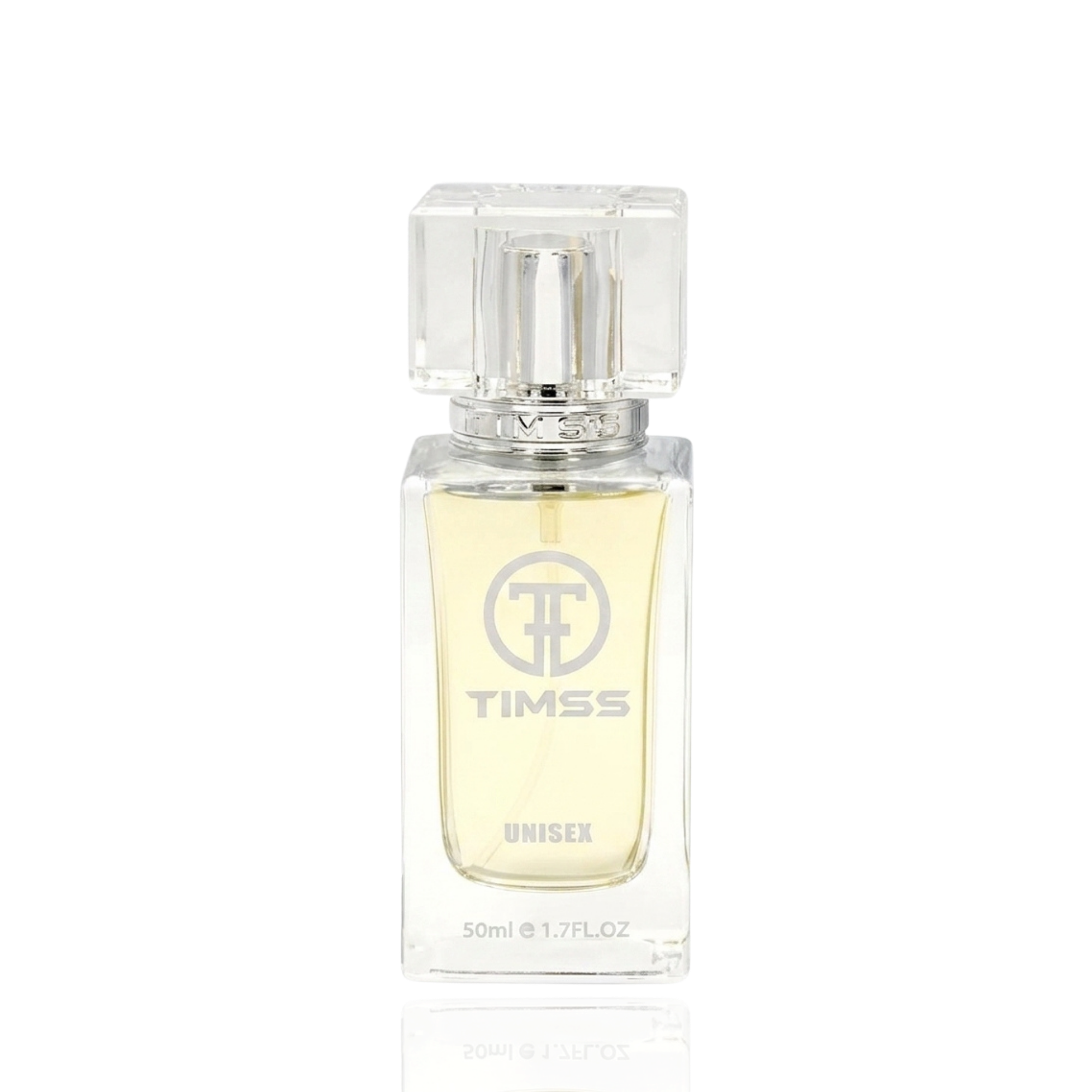Detaliu flacon și etichetă pentru TIMSS W 343 ANDROMEDA apă de parfum 50ml pe Parfumer.md.