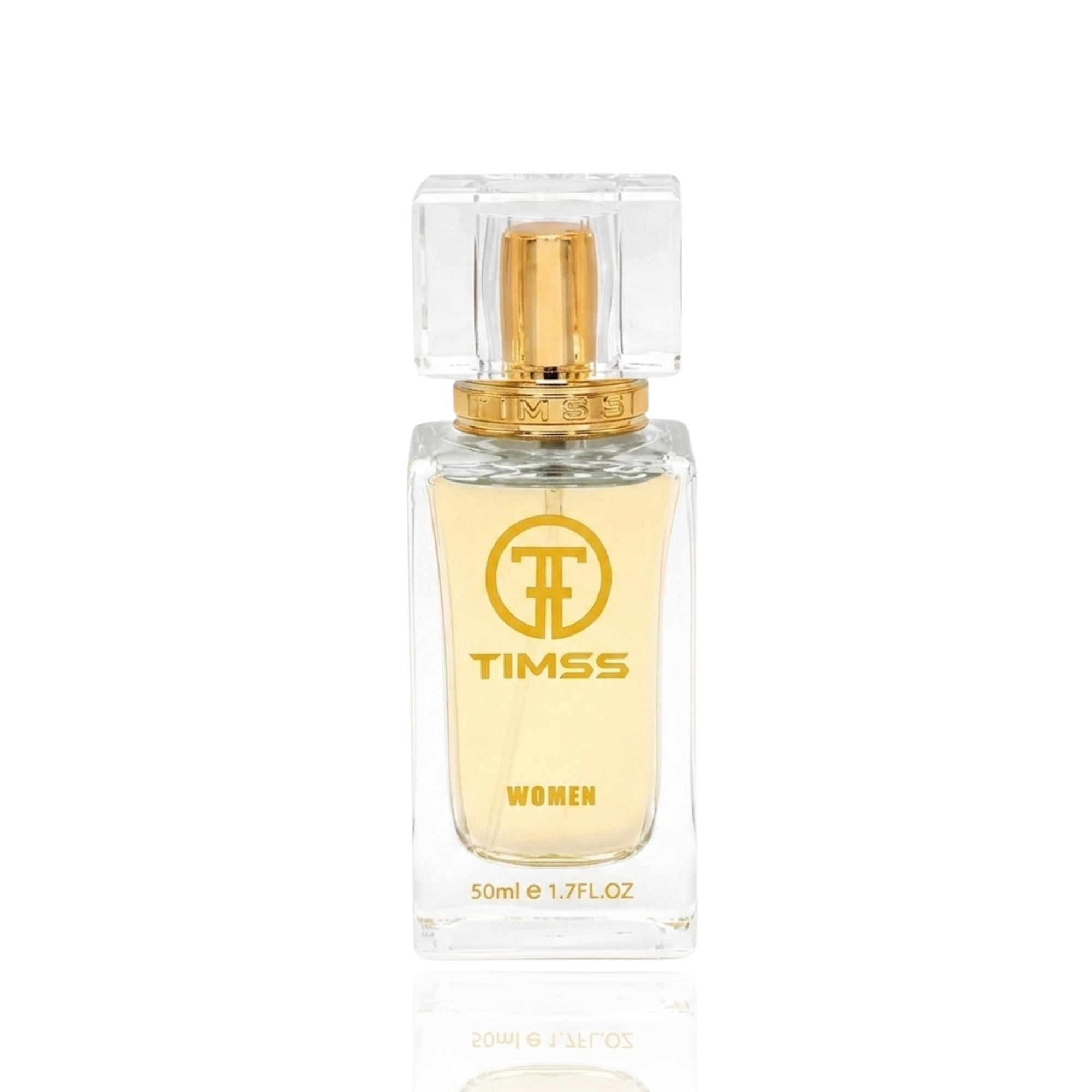 Detaliu flacon și etichetă pentru TIMSS W 351 SPARKLING apă de parfum 50ml pe Parfumer.md.