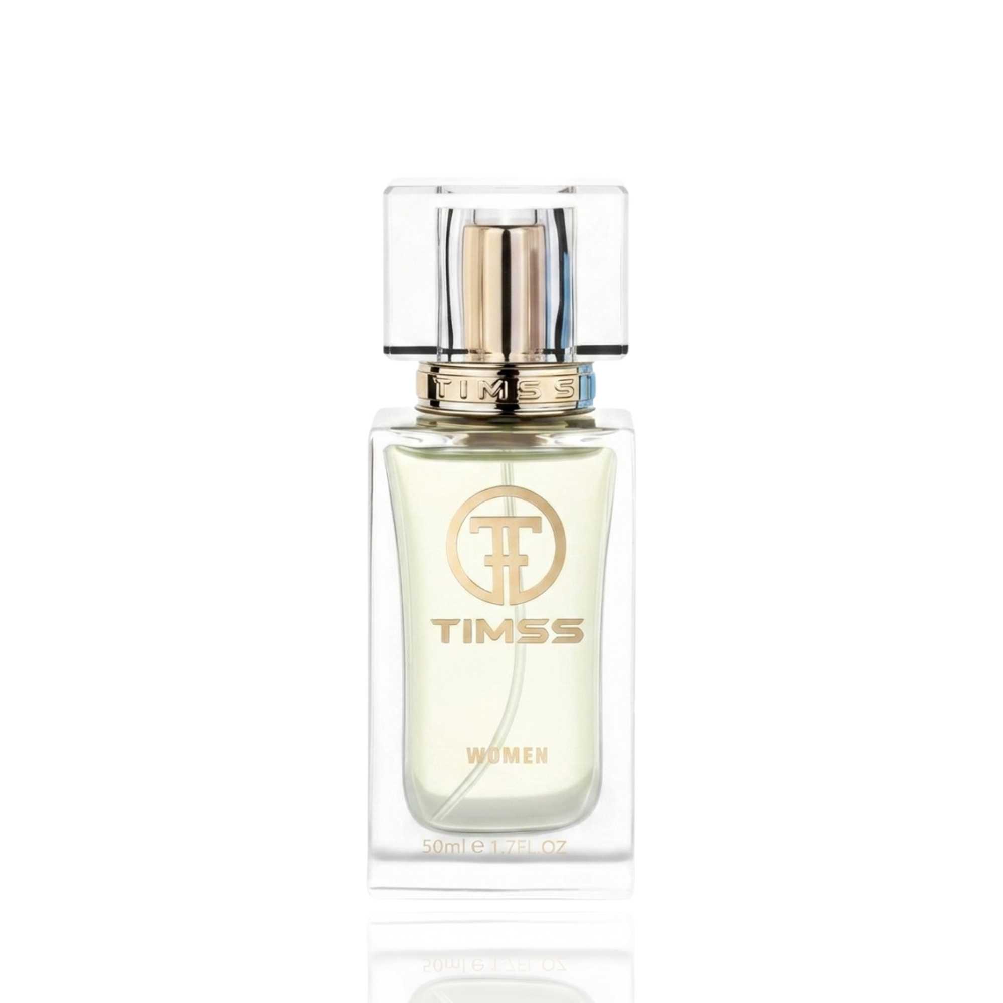 Detaliu flacon și etichetă pentru TIMSS W 378 ISLAND KISS apă de parfum 50ml pe Parfumer.md.