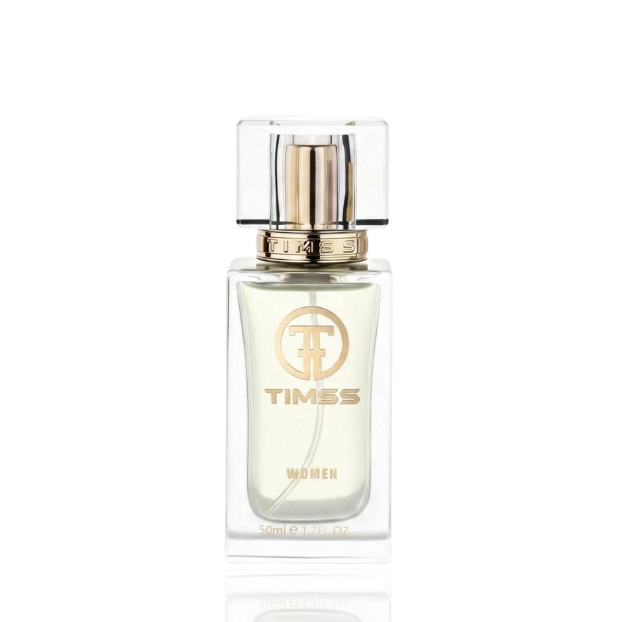 Detaliu flacon și etichetă pentru TIMSS W 396 ADVENTUS HER apă de parfum 50ml pe Parfumer.md.