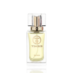 Detaliu flacon TIMSS W 409 Paraoks inspirat din Prada Paradoxe apa de parfum, evidențiind eticheta și pulverizatorul.