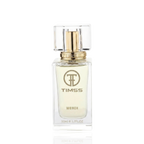 Detaliu flacon TIMSS W 412 Bombs Intens inspirat din Victoria's Secret apa de parfum, evidențiind eticheta și pulverizatorul.