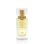 Detaliu flacon TIMSS W 413 Devolton inspirat din Dolce & Gabbana apa de parfum, evidențiind eticheta și pulverizatorul.