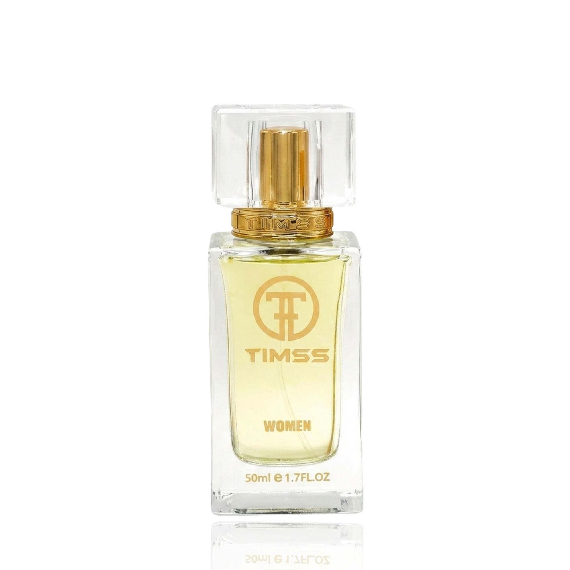 Detaliu flacon TIMSS W 413 Devolton inspirat din Dolce & Gabbana apa de parfum, evidențiind eticheta și pulverizatorul.