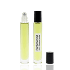 Detaliu flacon U 512 TOBACCO VANILLE inspirat de Tom Ford Tobacco Vanille ulei de parfum, evidențiind eticheta și aplicatorul roll-on.