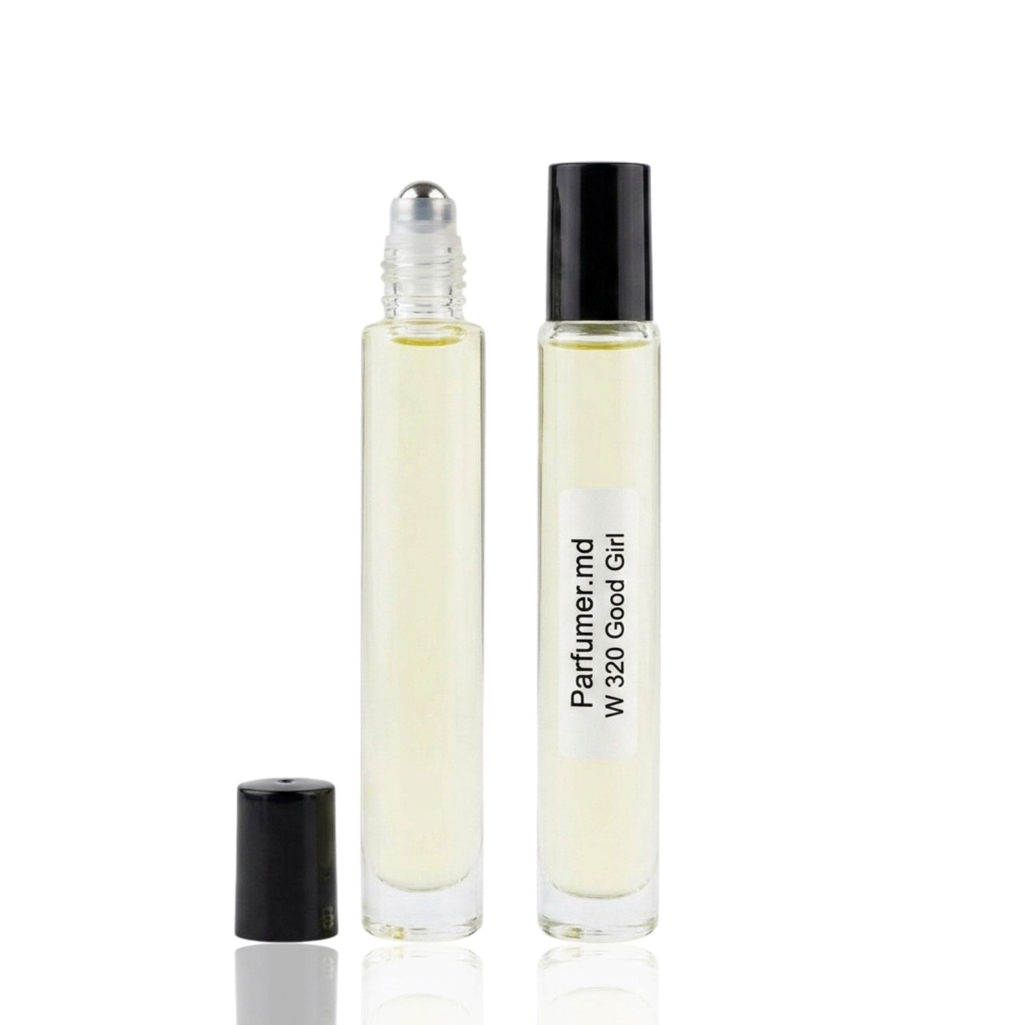 W 320 Good Girl inspirat de Carolina Herrera Good Girl ulei de parfum feminin 10 ml flacon frontal.